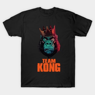 Godzilla vs Kong - Official Team Kong Neon T-Shirt